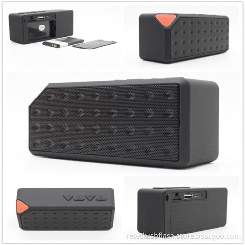 Mic Portable Wireless TF Card Bluetooth Speaker